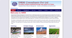 Desktop Screenshot of inrm.co.in
