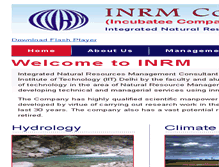 Tablet Screenshot of inrm.co.in